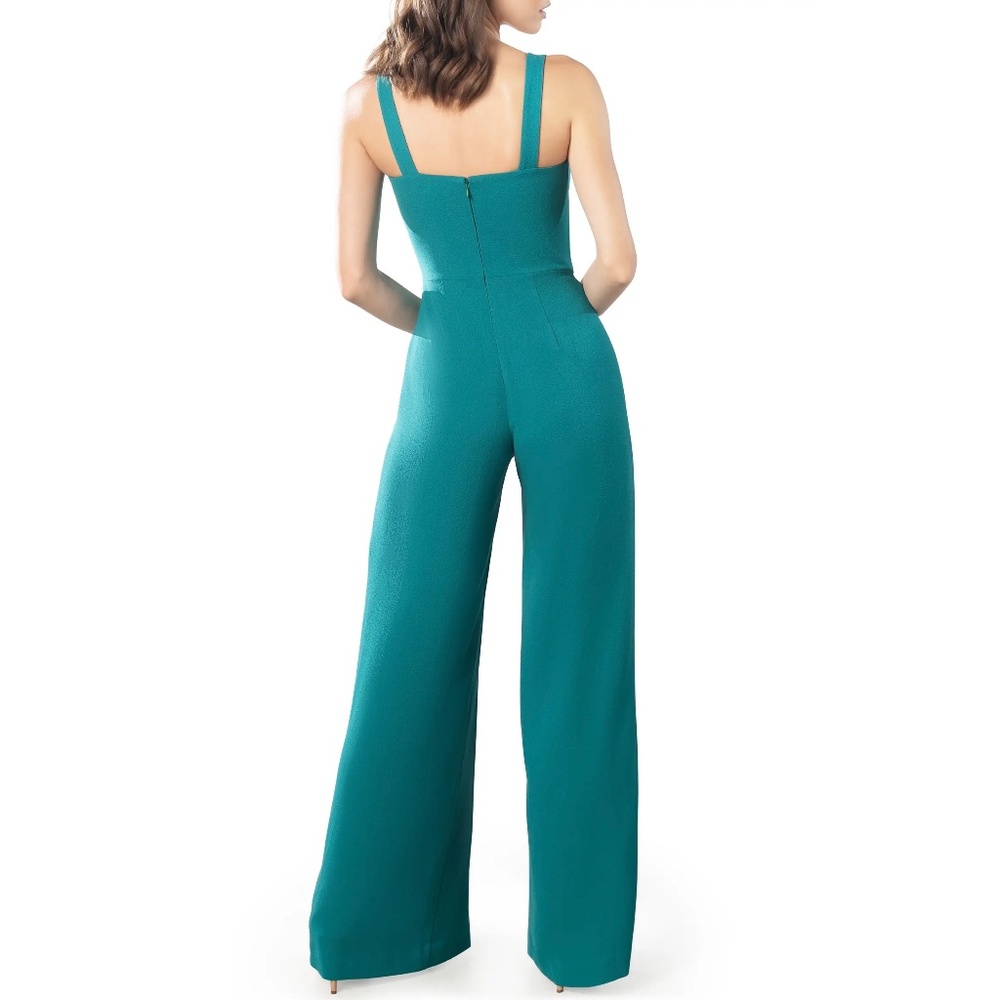 Dress the Population Rai Sweetheart Neck Wide Leg Jumpsuit - Picture 10 of 11